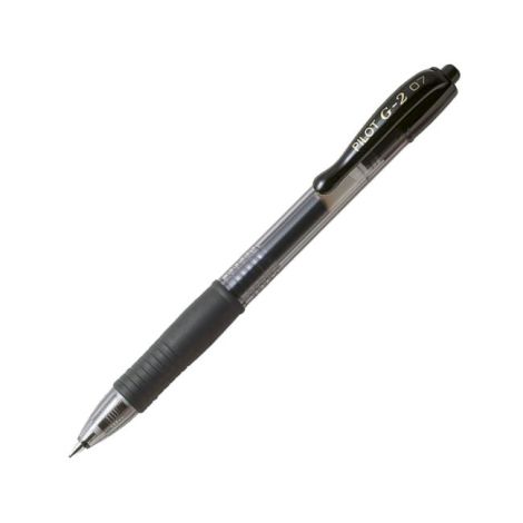 Roller gelový PILOT G-2 0,7 mm černý 