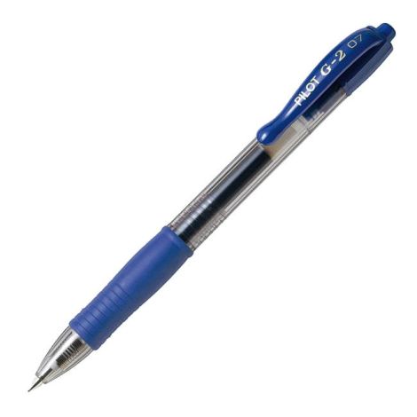 Roller gelový PILOT G-2 0,7 mm modrý 