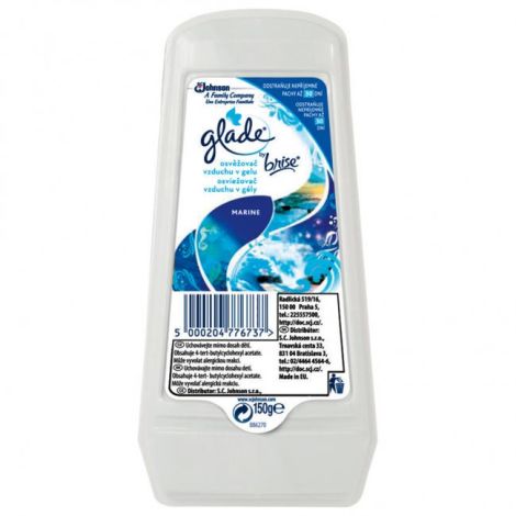 Glade gelový osvěžovač 150 g Marine (Oceán) 2ks 