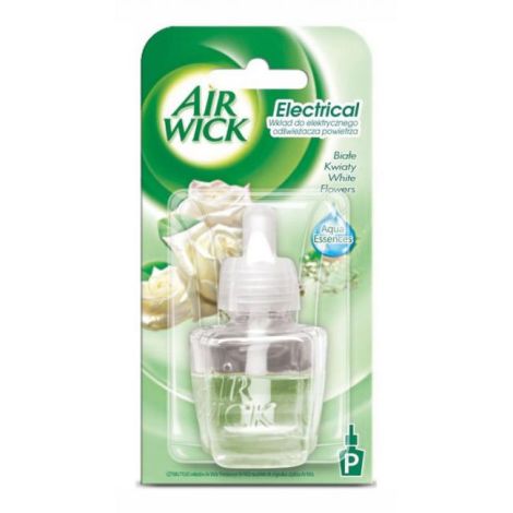 Air Wick náplň do elektr.osvěžovače - 19 ml Bílé květy 