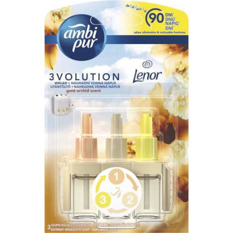 Ambi Pur 3Volution náplň do osvěžovače 20 ml Gold Orchidea
