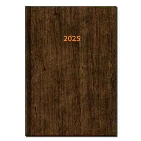 Diář denní A5 - WOOD 2025