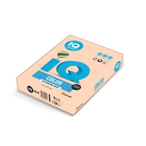 Barevný papír IQ color lososová pastelová SA24, A3 80g 