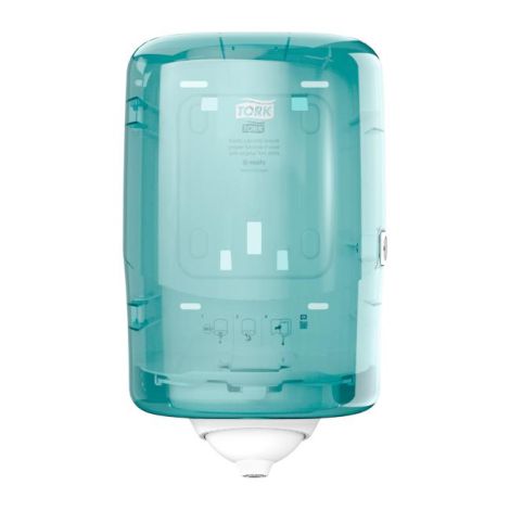 Zásobník na papírové utěrky se střed. odvíjením TORK Reflex Mini tyrkysový M3 