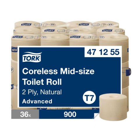 Toaletní papír bezdutinkový natural 2-vrstv. TORK Mid-Size T7 36ks 