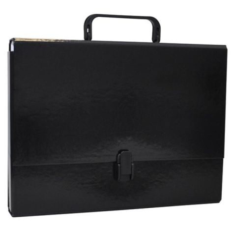 Aktovka s držadlem Office Products na dokumenty A4 černá 