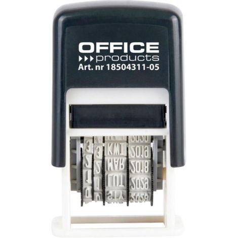 Razítko Office products Datumovka samobarvící černá 