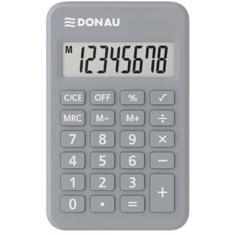 Kalkulačka Donau Tech K-DT2082 šedá 