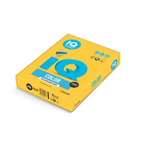Barevný papír IQ color sluneční žlutá SY40, A3 80g 