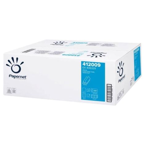 Papírové utěrky skládané ZZ 2-vrstvé Imbal bílé 