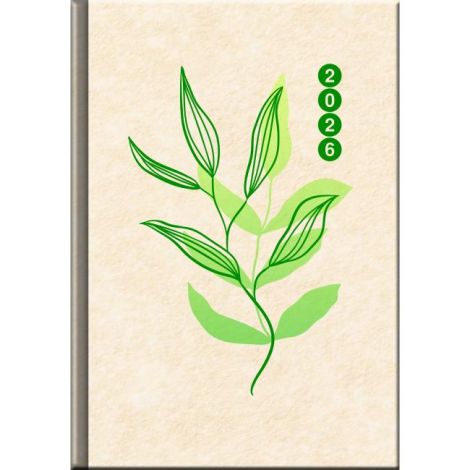 Diář týdenní FSC A5 14,2x20,4 cm - EKO 2026 