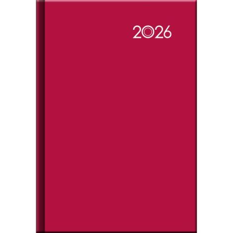 Diář FALCON týdenní A5 14,2 x 20,4 cm červený 2026 