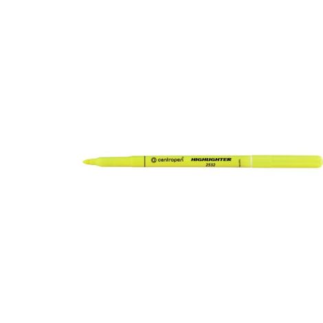 Zvýrazňovač Centropen 2532 žlutý 