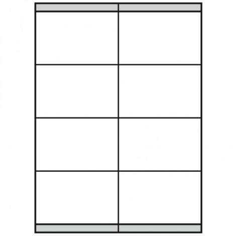Etikety univerzální 105x72mm Agipa A4 100 archů 