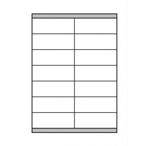 Etikety univerzální 105x40mm Agipa A4 100 archů
