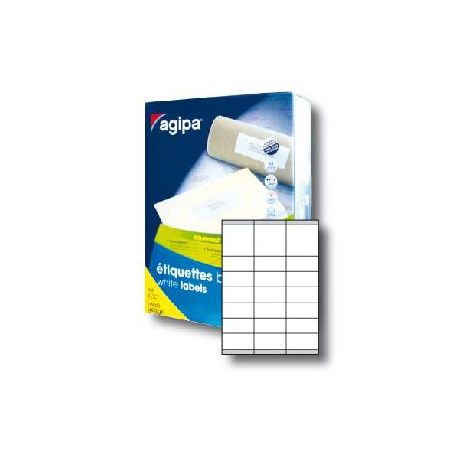 Etikety univerzální 70x35mm Agipa A4 500 archů 