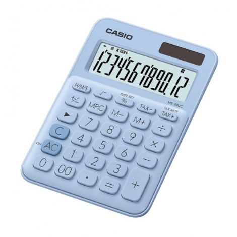 Kalkulačka CASIO MS-20UC světle modrá