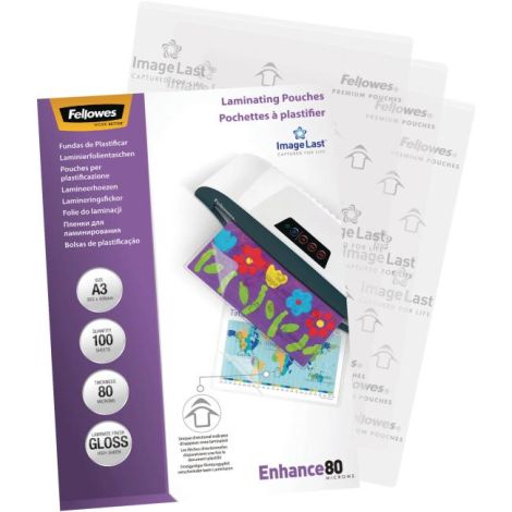Laminovací fólie Fellowes 303x426 /A3/ 80mic 
