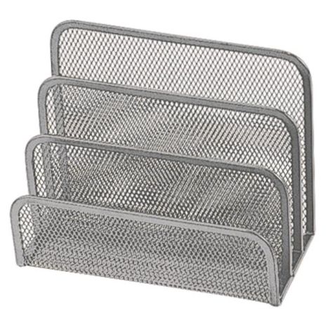 Drátěný stojan na listy 170x135x83mm stříbrný