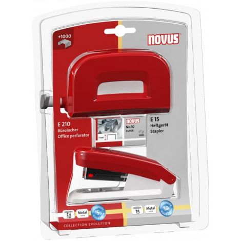 Sada kolekce Novus EVOLUTION E 15/E 210 červená/šedá