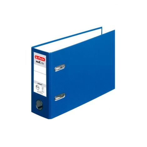 Pákový pořadač Herlitz maX.file A5 7,5cm na šířku modrý 