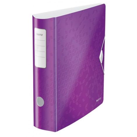 Pákový pořadač Leitz 180° Active WOW 8,2cm purpurový 