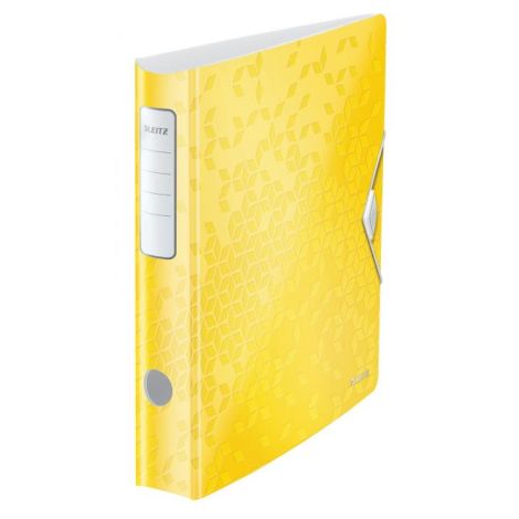 Pákový pořadač Leitz 180° Active WOW 6,5cm žlutý 