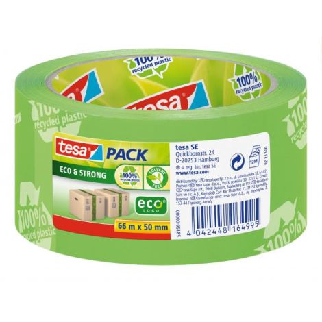 Balicí lepící páska TESA Eco Strong 50 mm x 66 m zelená