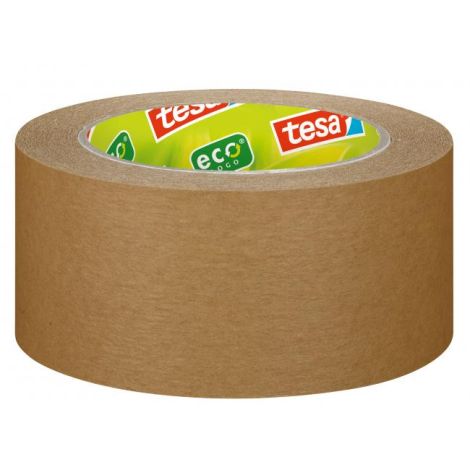 Balící lepící páska TESA 50x50m, papírová hnědá