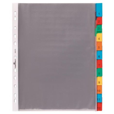 Euroobal DURABLE s indexy 1-12 