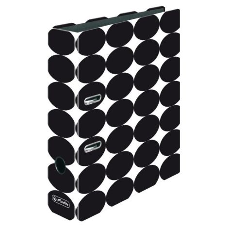 Pákový pořadač Herlitz maX.file Just Black 8cm