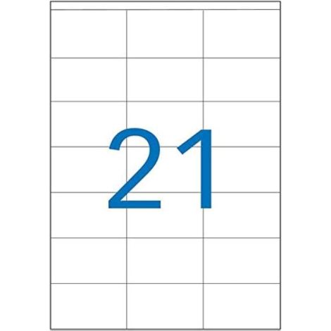 Etikety laser 70x42mm Agipa A4 100 archů 