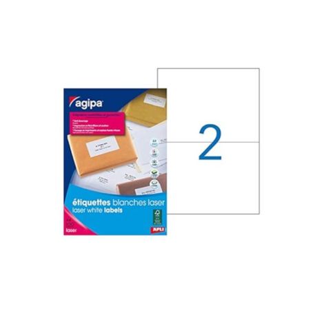 Etikety laser 210x148mm Agipa A4 100 archů 