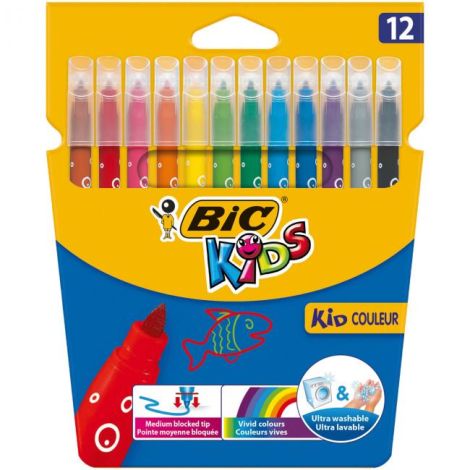 Dětské popisovače KIDS 12 ks 