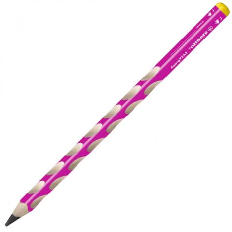 Tužka STABILO ergonomická EASYgraph pro leváky růžová 6ks