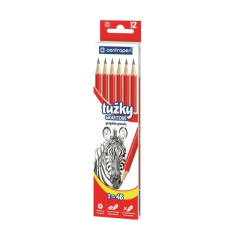 Tužka grafitová CENTROPEN 9510/1 č.1, 12ks