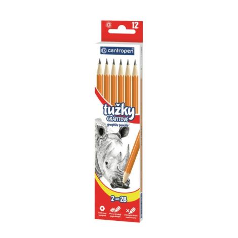 Tužka grafitová CENTROPEN 9510/1 č.2, 12ks