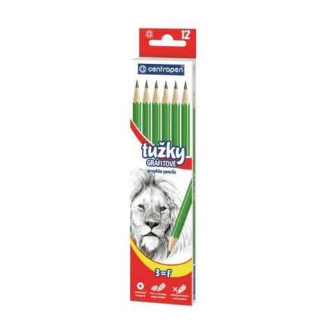 Tužka grafitová CENTROPEN 9510/1 č.3, 12ks