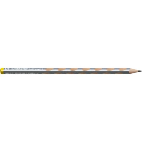 STABILO EASYgraph S metallic Edition L HB stříbrná 6ks