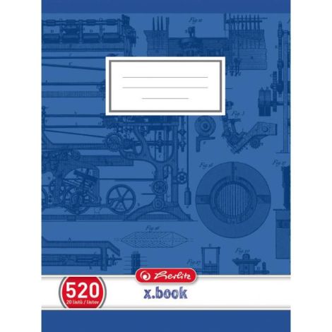 Sešit Herlitz 520 A5 čistý 70g/m2