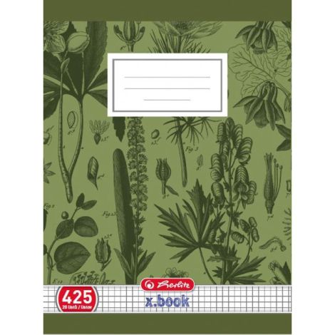 Sešit Herlitz 425, čtverečkovaný, 70g/m2 