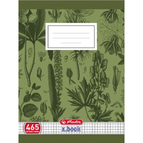Sešit Herlitz 465, A4, čtverečkovaný, 70g/m2 