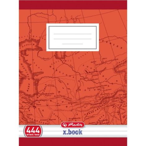 Sešit Herlitz 444, A4, linkovaný, 70g/m2 