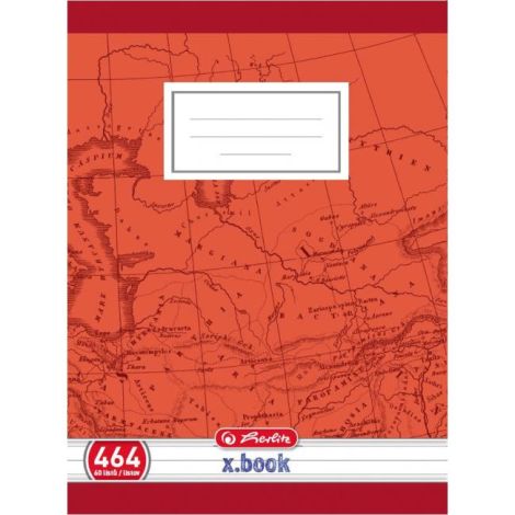 Sešit Herlitz 464, A4, linkovaný, 70g/m2 