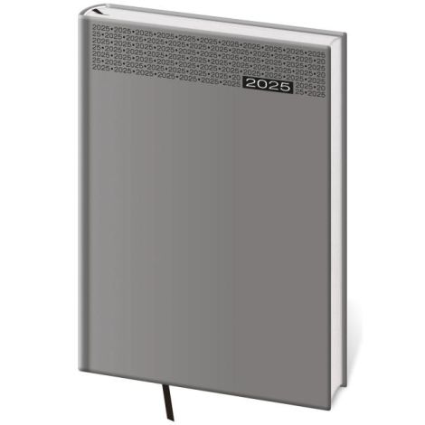 Diář Gommato týdenní A5 14,3x20,5 cm šedý 2026 