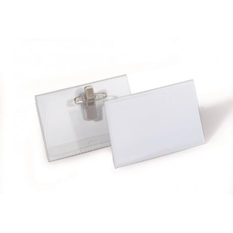 Visačka kolíček+špendlík DURABLE 90x54mm 5ks