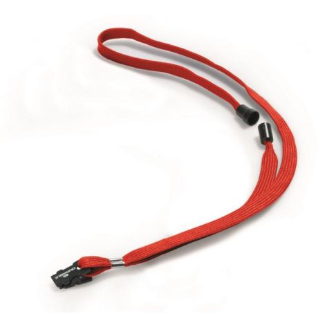 Závěsný řemínek DURABLE 10mm červený 10ks