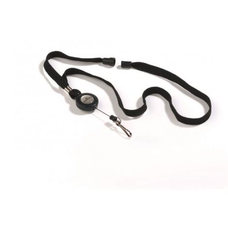 Závěsný řemínek DURABLE 10mm s kotoučem 10ks 