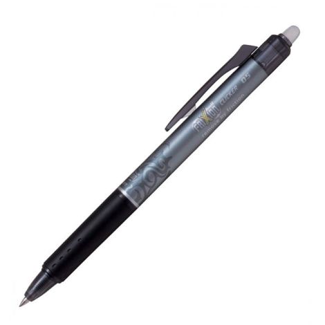 Roller gumovací PILOT Frixion clicker 0,5mm černý