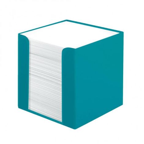 Blok kostka nelepená Herlitz Color Blocking 90x90x90mm karibská tyrkysová
